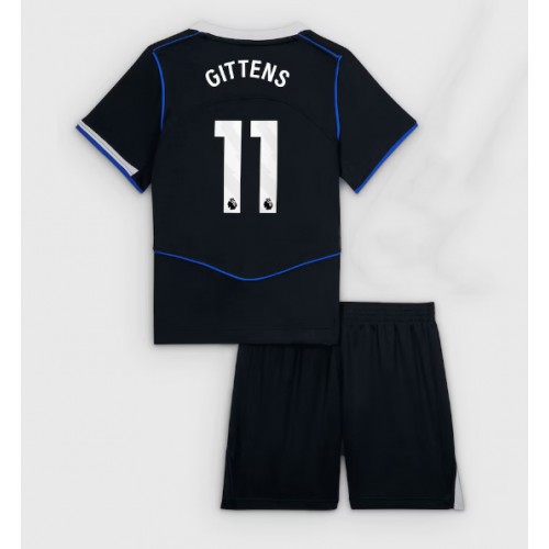 Chelsea Jamie Gittens #11 Fußballbekleidung 3rd trikot Kinder 2025-26 Kurzarm (+ kurze hosen)